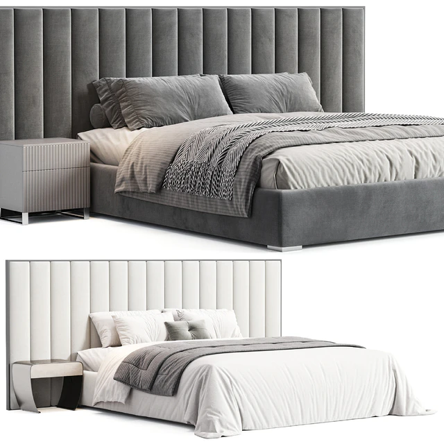 Haymon Velvet Bed by Mercer 41 — Скачать