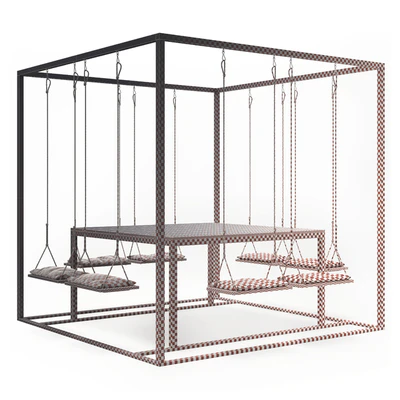 Garden swing table — Ver 3