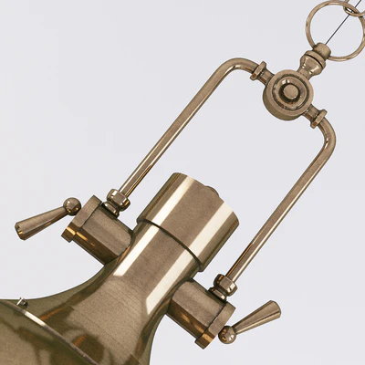 LIGHT T2 CHROME LOFT STEAMPUNK SPOTLIGHT — Ver 2