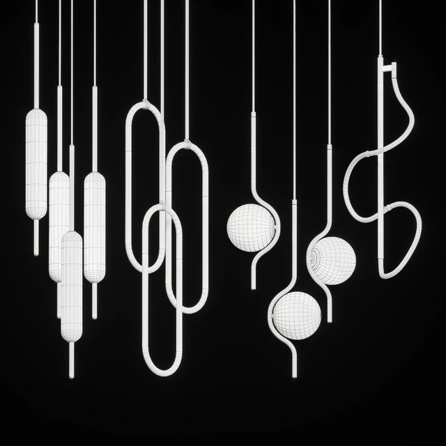 Collection of pendant lights Lampatron # 1 — Descargar