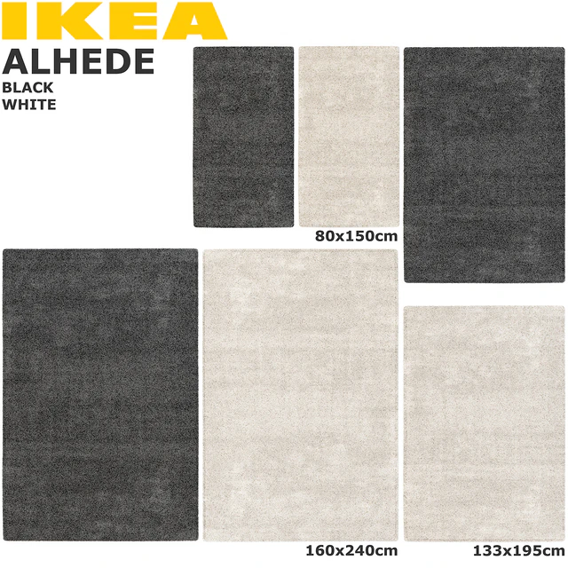 IKEA ALHEDE (АЛЬХЕДЕ) RUG SET — Скачать