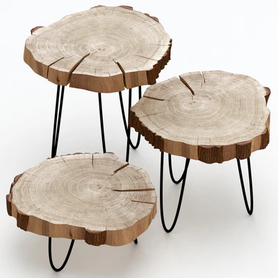 Coffee tables made of slab — Ver 2
