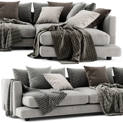 Flexform Long Island Chaise Longue Sofa — Ver 3