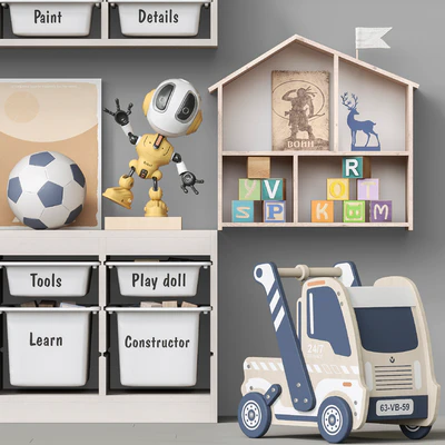 Toys and furniture set 108 — Ver 2