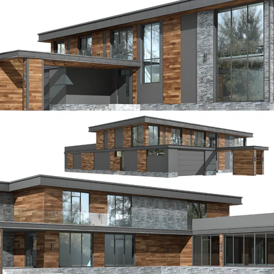 House in the Wright style — Ver 2