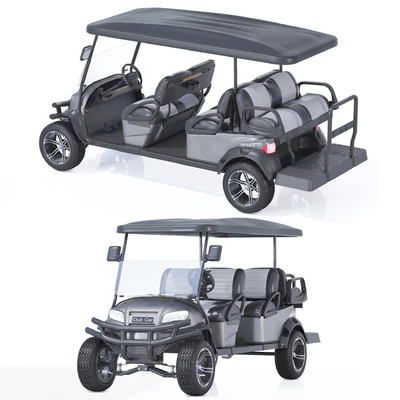 Realistic Golf Club Car — Вид 2