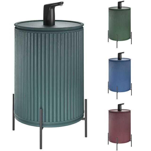 Interior Aqua Dispencer Trunk | Decorative Case for Bottle of Water with pump — Скачать