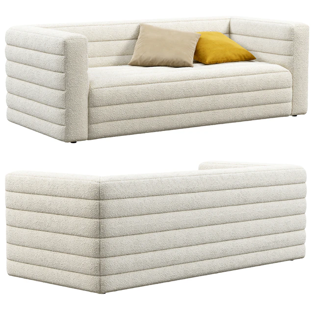 CB2 Strato Boucle Sofa — Descargar