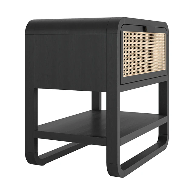 Crate and Barrel Anaise Cane Nightstand — Descargar