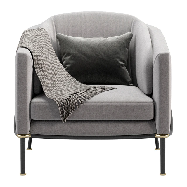 Fil Noir Armchair — Скачать