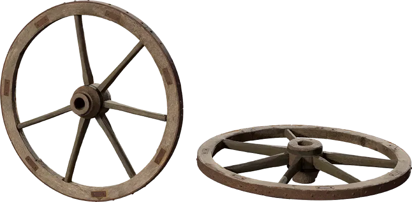 wooden wheel 007 — Descargar