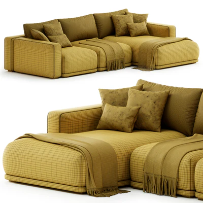 Frances Three Seater Corner Sofa — Вид 2