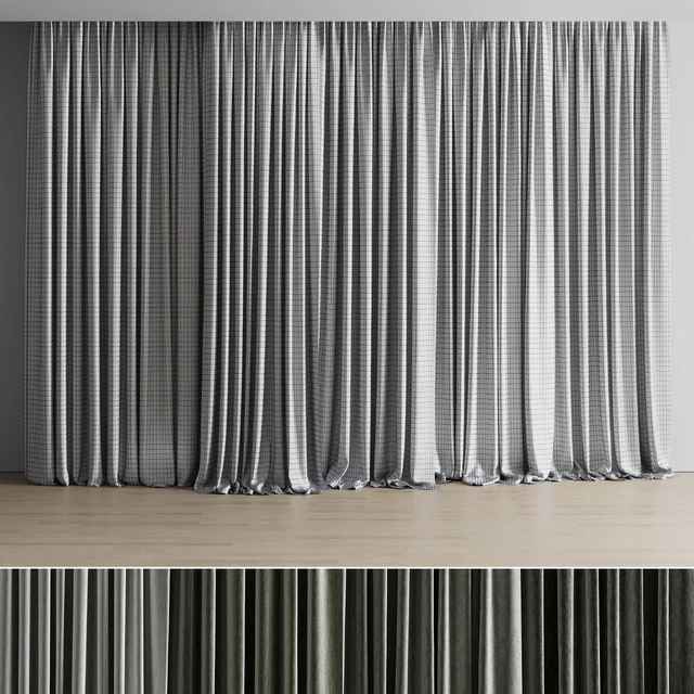 olive green curtains collections 04 — Скачать