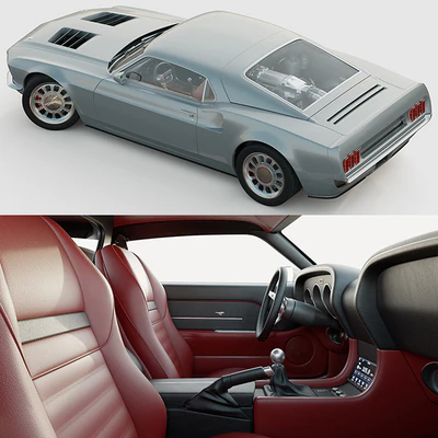 Ford Mustang Mach 40 — Ver 3