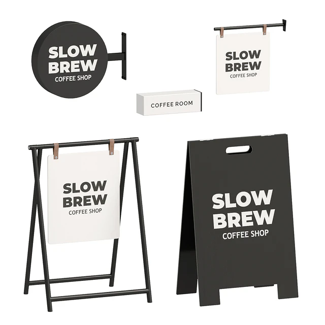 Advertising coffeeshop — Descargar