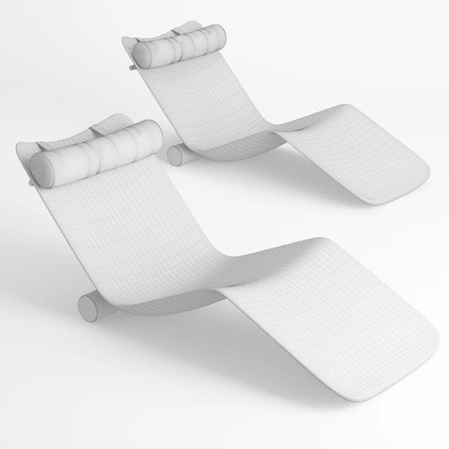 Salvatori Curl Chaise Longue — Скачать