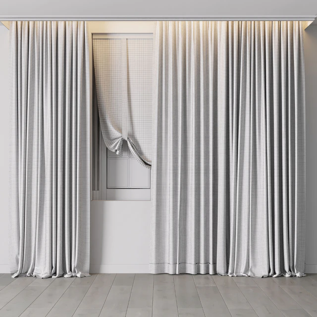 Hadi Curtain With Roman Blind 68 — Descargar