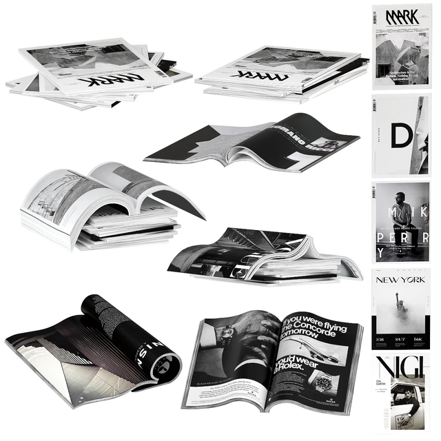 Magazines dark color 1 — Скачать