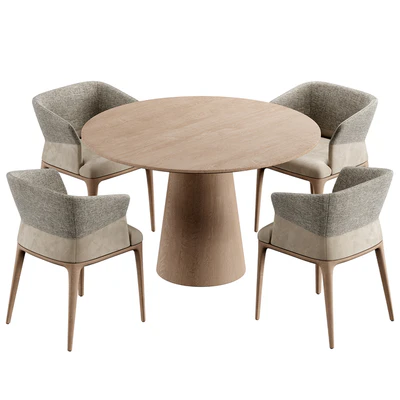 Quad Chair Konyshev Dinning Set — Вид 3