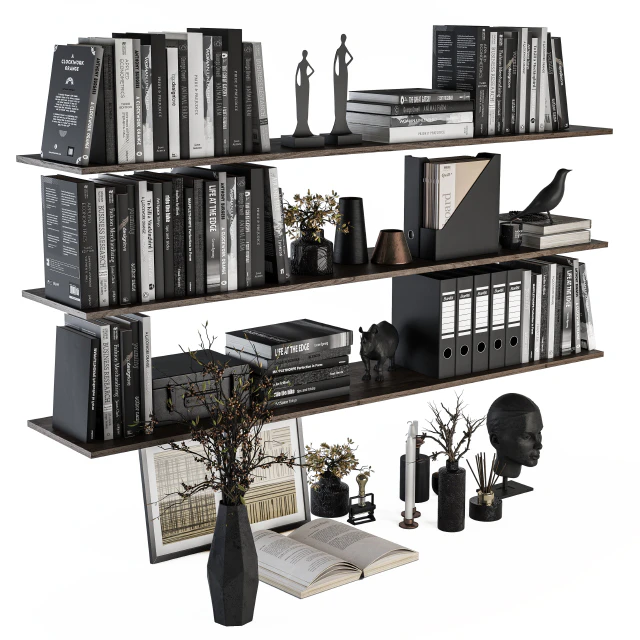 Decorative Set on Shelves and Decor objects — Descargar
