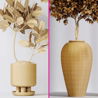 Elastica Abidjan Melany and Mission Olive Tree Vase 18 — Ver 4