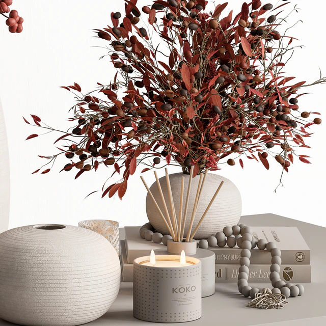 Vase and Plant Decorative Set 141 — Descargar