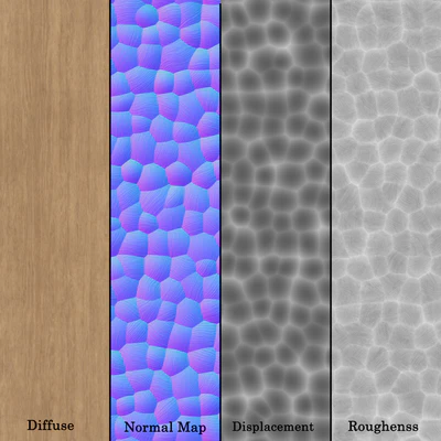 Art Wood 04 (Seamless) — Ver 4