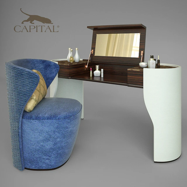 Capital collection туалетный столик Jubilee + кресло Vortex + парфюм — Скачать