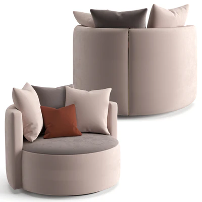 Fendi Casa Loulou poltrona armchair — Вид 2