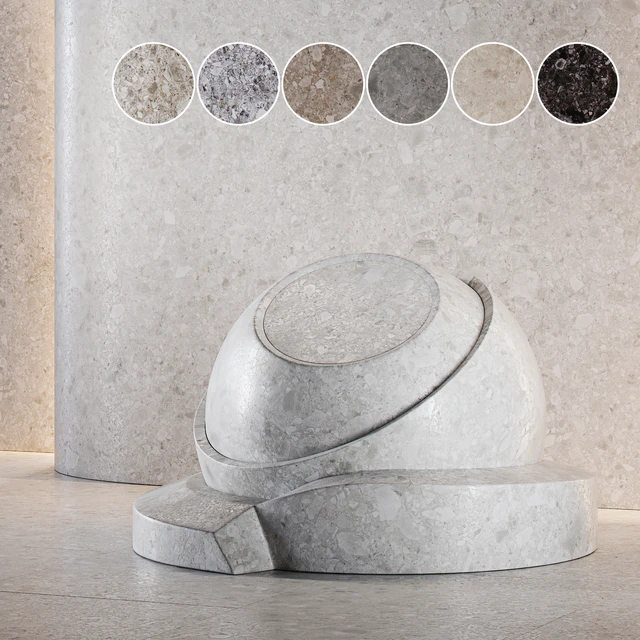 Terrazzo marble set (seamless) | 03 — Descargar