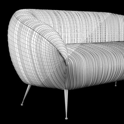 Kelly Wearstler Souffle Settee Leather — Вид 2