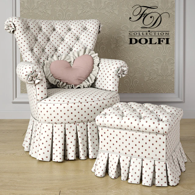 Dolfi Antony poltrona armchair — Скачать