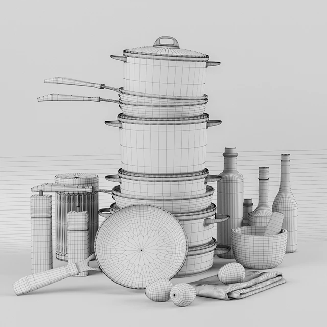 Kitchen Decorative set 060 — Download