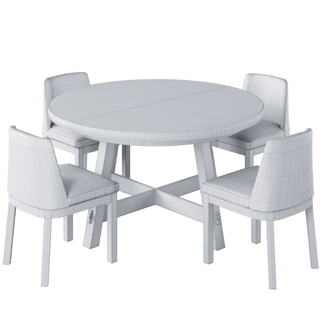 Tuscany Dining Table Layton Chair by pottery barn — Descargar
