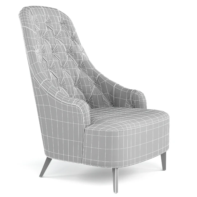 VANESSA CAPITONNÉ ARMCHAIR — Скачать
