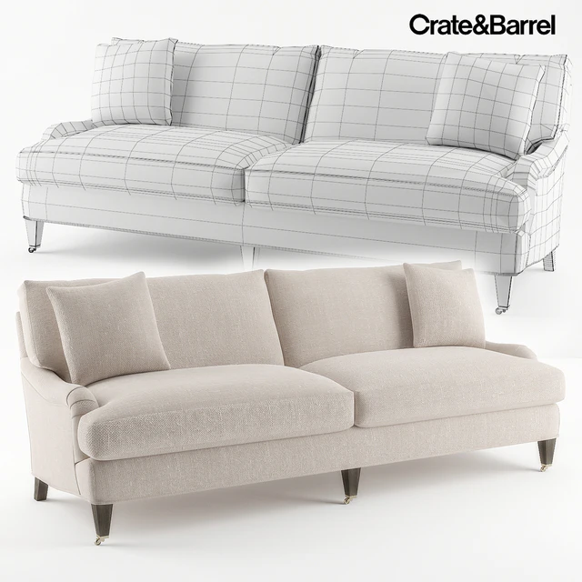 Crate & Barrel Essex Sofa — Скачать