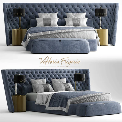 Кровать vittoria frigerio MEDICI LARGE — Вид 1