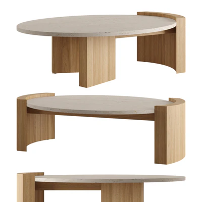 JIA OVAL Coffee Table by Atelier De Troupe — descargar
