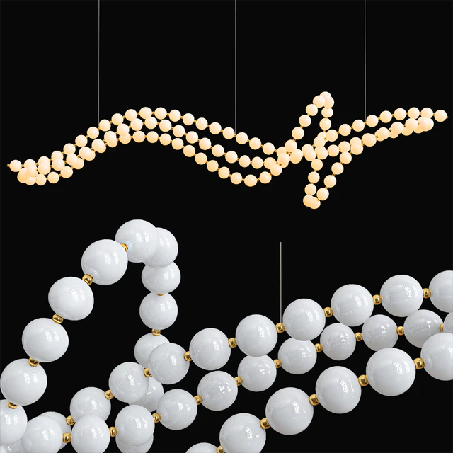 Pearl Necklace Chandelier — Descargar