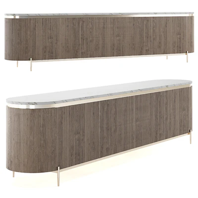 Low sideboard vintage style — Вид 1
