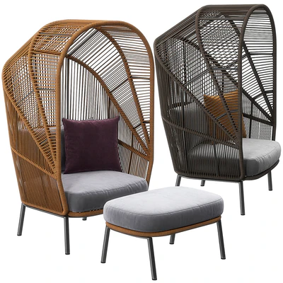 Cocoon Rilly chair by Dedon — Ver 4