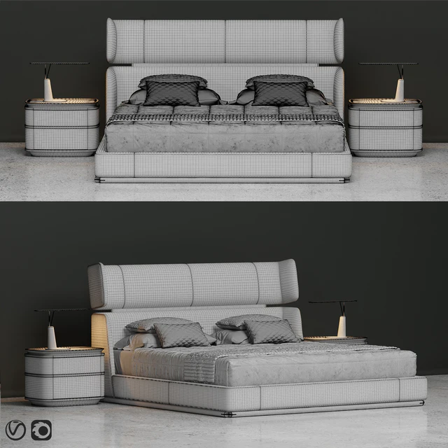 Visionnaire bed reverie — Descargar
