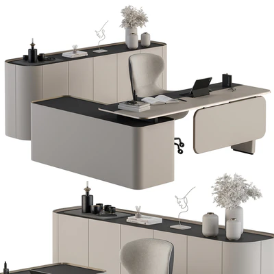 Boss Desk - Office Furniture 419 — Вид 1