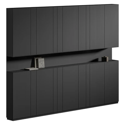 Bookshelf and decor rack, closet — Ver 3