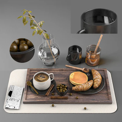 coffee set 1 — Вид 1