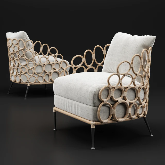 Palecek Ella Lounge Chair — Descargar