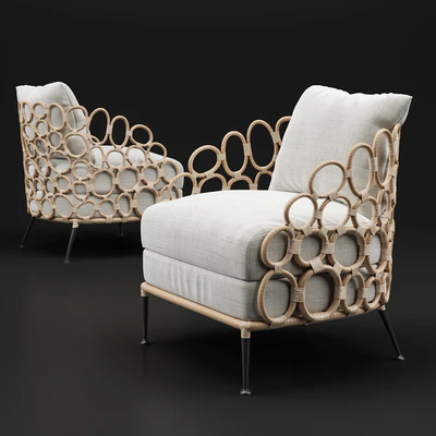 Palecek Ella Lounge Chair — Ver 1