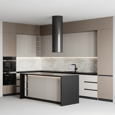kitchen modern-004 — Вид 2