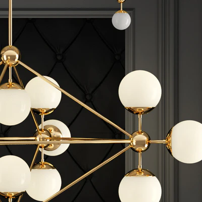 Modo Chandelier Gold Chandelier 15 — Ver 3