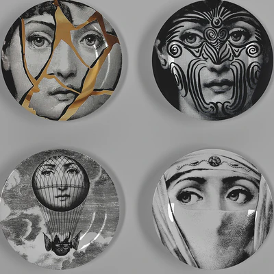 Decorative plate Fornasetti — Ver 2
